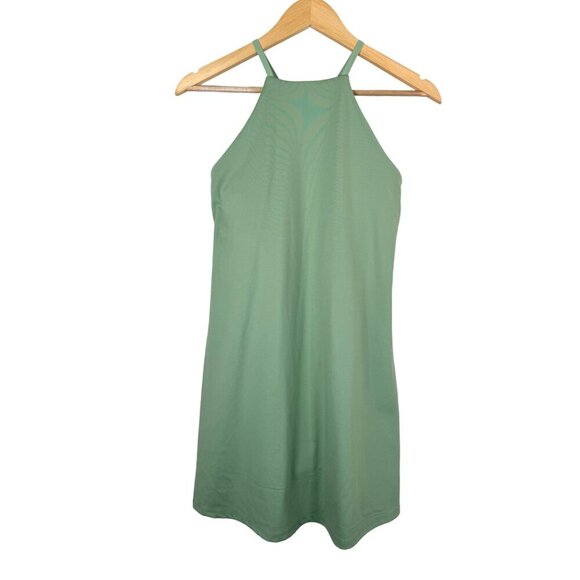 MADEWELL MWL Flex 2.0 Fitness Dress With Built in Shorts Size S Green - Picture 2 of 12